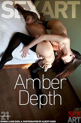 [SexArt×Simona A×Subil A] 2015-01-24 Amber Depth